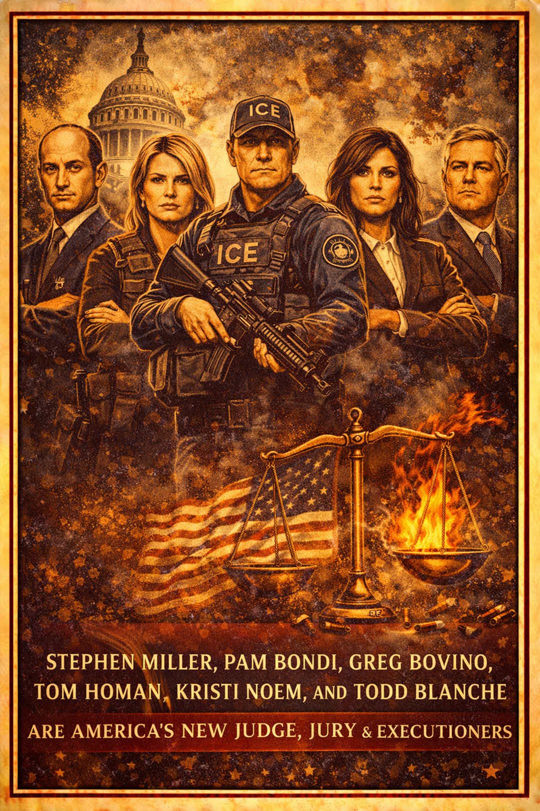 American ICE - Judge Jury and Executioner