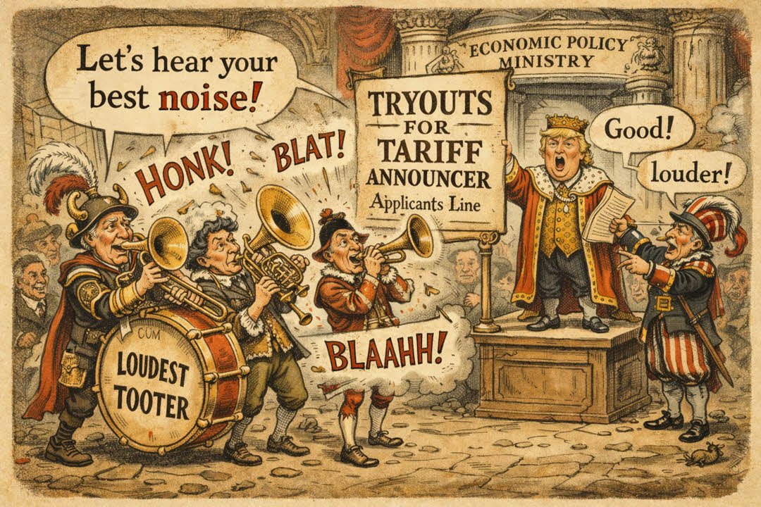 Trump Tariffs - Selection of Announcers