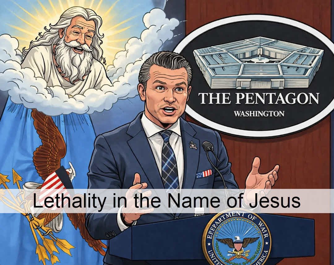 God and Pentagon Prayer Briefing - Pete Hegseth - Lethality