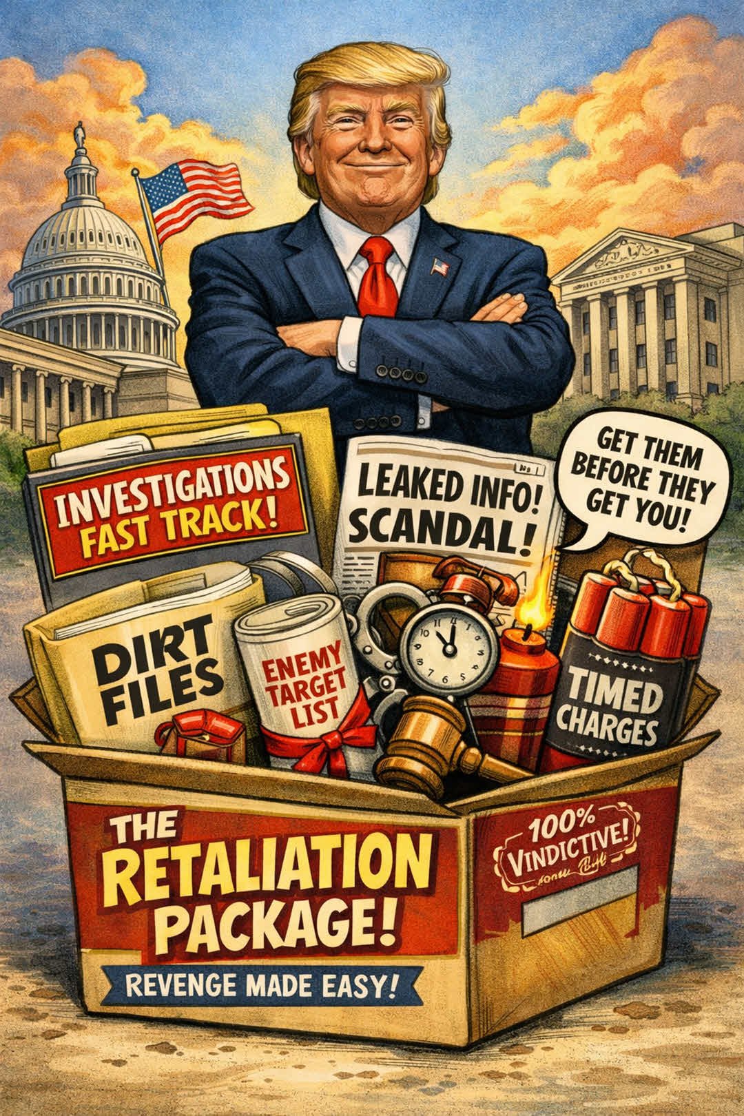 Poor Pam Bondi - The Retaliation Package
