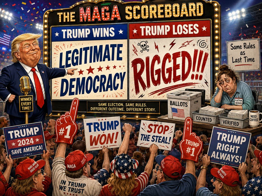 Trump Always Wins - Never Admit Defeat