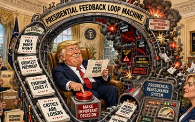 Trump, The Hamster Wheel and The Human Printer