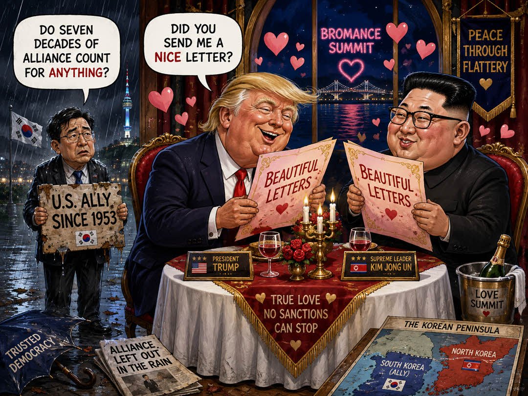 Trump’s Love Letter to Kim Jong Un