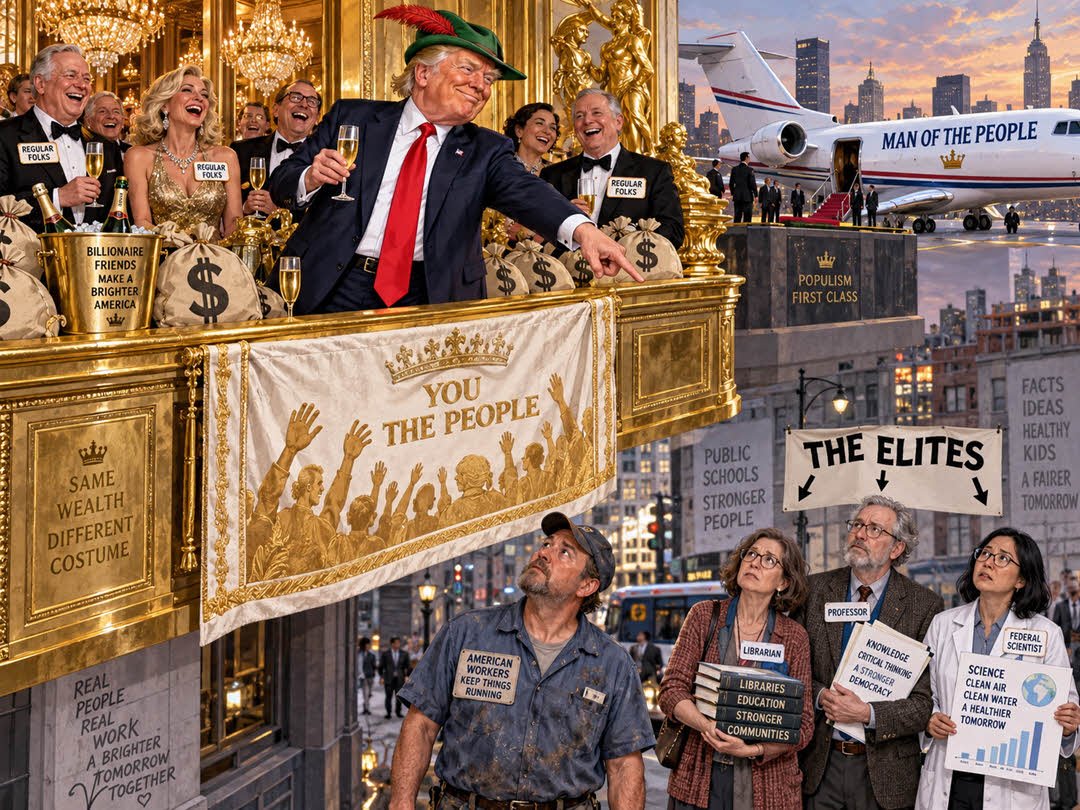 Trump - A Man Of The People He Is Not